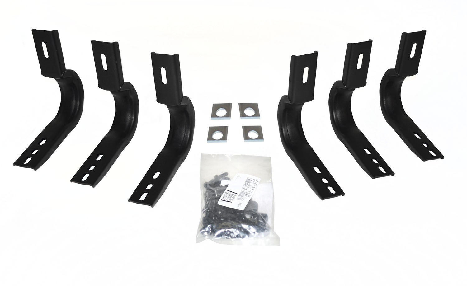 OE Xtreme Side Steps Mounting Brackets Only Textured Black 2007-2013 Chevrolet Avalanche 2007-2018 Silverado/Sierra Go Rhino