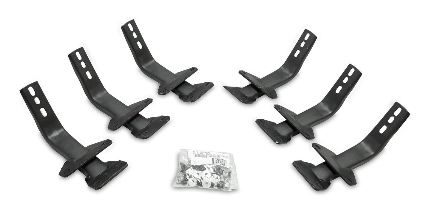 OE Xtreme Side Steps Mounting Brackets Only Textured Black 2015-2026 Ford F-150 2017-2025 Ford F-250/F-350 Go Rhino