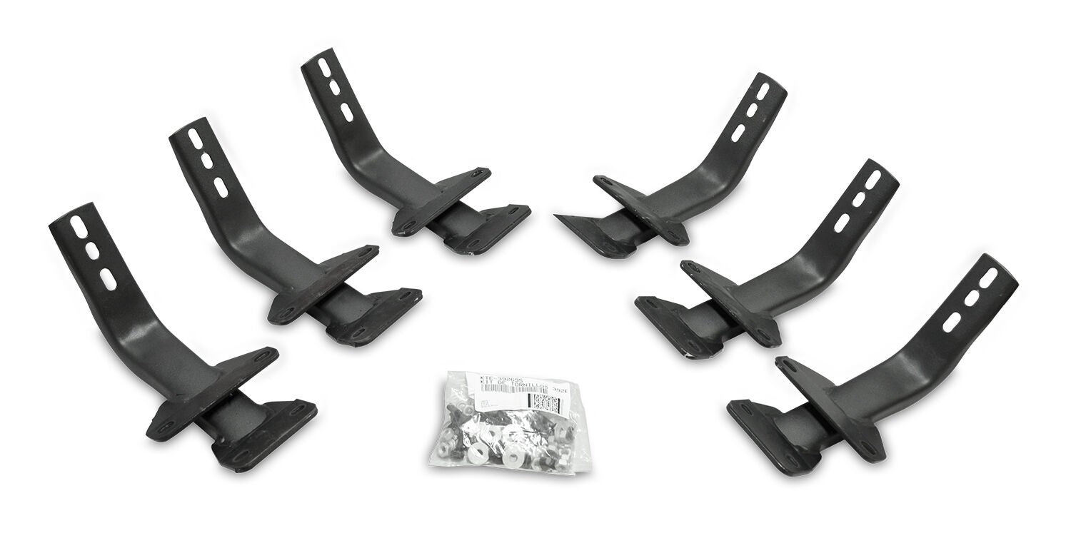 OE Xtreme Side Steps Mounting Brackets Only Textured Black 2015-2026 Ford F-150 2017-2025 Ford F-250/F-350 Go Rhino