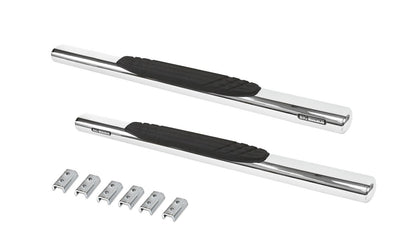 4 Inch OE Xtreme SideSteps With Mounting Bracket Kit Polished Stainless Steel 2009-2025 Dodge Ram 150/2500/3500 Go Rhino