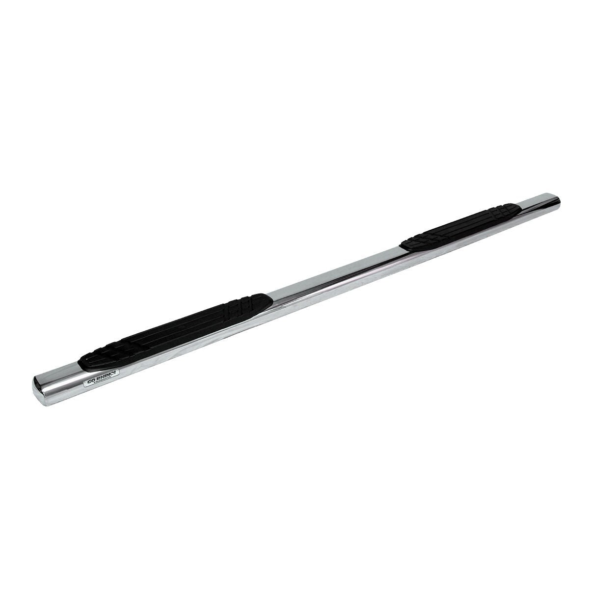 4 Inch OE Xtreme SideSteps With Mounting Bracket Kit Polished Stainless Steel 2021-2025 Ford Bronco 4 Door Go Rhino