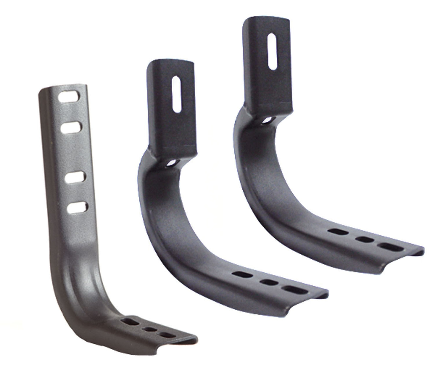 OE Xtreme Side Steps Mounting Brackets Only Textured Black 2022-2026 Toyota Tundra Go Rhino