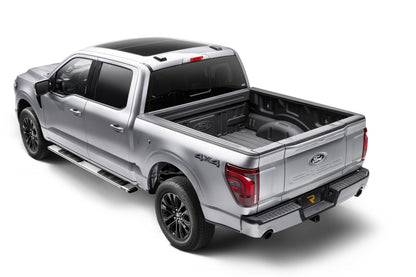 5 Inch OE Xtreme Low Profile SideSteps With Mounting Bracket Kit Polished Stainless Steel 2015-2026 Ford F-150/ F-250/F-350 Go Rhino
