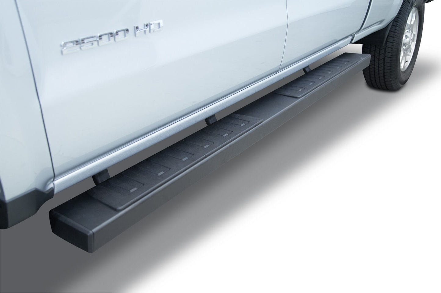 6 Inch OE Xtreme II SideSteps With Mounting Bracket Kit Textured Black 2015-2018 Ram 1500 Go Rhino