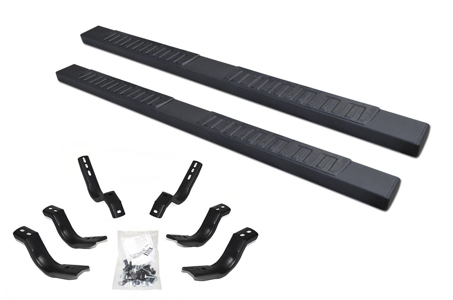 6 Inch OE Xtreme II SideSteps With Mounting Bracket Kit Textured Black 2020-2025 Jeep Gladiator Go Rhino