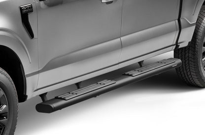 6 Inch OE Xtreme SideSteps With Mounting Bracket Kit Textured Black 2015-2026 Ford F-150/ F-250/F-350 Crew CabGo Rhino