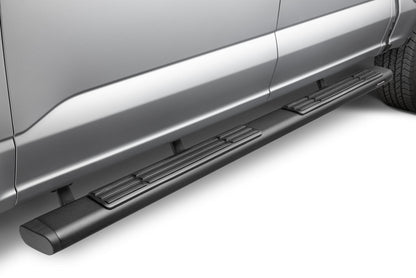6 Inch OE Xtreme SideSteps With Mounting Bracket Kit Textured Black 2015-2026 Ford F-150/ F-250/F-350 Crew CabGo Rhino