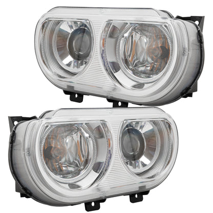 Oracle 08-14 Dodge Challenger SMD HL (HID Style) - ColorSHIFT