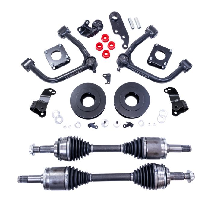 3.0 Inch SST Lift Kit Front With 1.25 Inch Rear With Upper Control Arms With CV Axle 22-25 Toyota Tundra ReadyLIFT