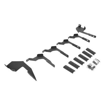RB10/RB20 Running Boards Mounting Brackets Only Textured Black 2019-2025 Ford Ranger Go Rhino