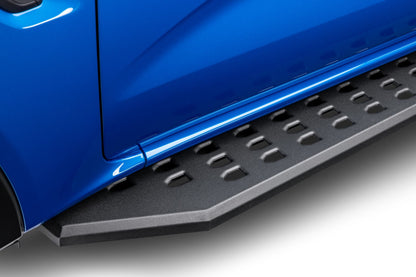 RB20 Running Boards With Mounting Brackets Textured Black 2019-2026 Ford Ranger Go Rhino