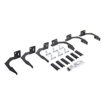 RB10/RB20 Running Boards Mounting Brackets Only Textured Black 2009-2026 Dodge Ram 1500/2500/3500 Go Rhino