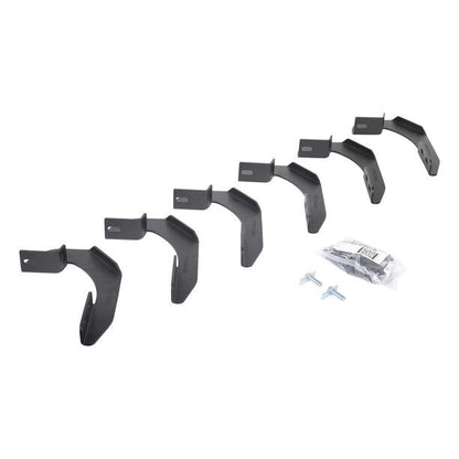 RB10/RB20 Running Boards Mounting Brackets Only Textured Black 2004-2014 Ford F-150 Go Rhino