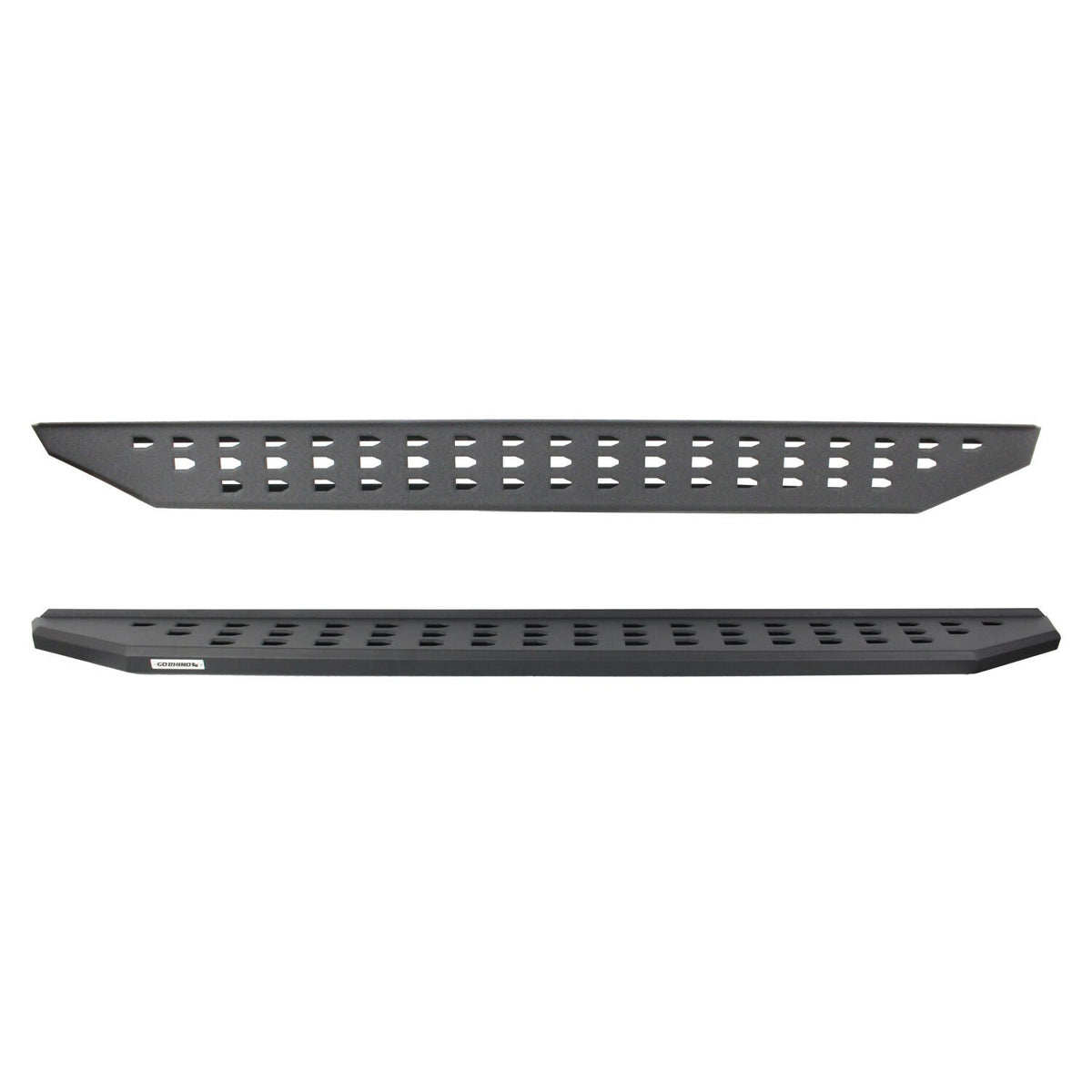 RB20 Running Boards With Mounting Brackets Textured Black 2021-2025 Ford Bronco Go Rhino