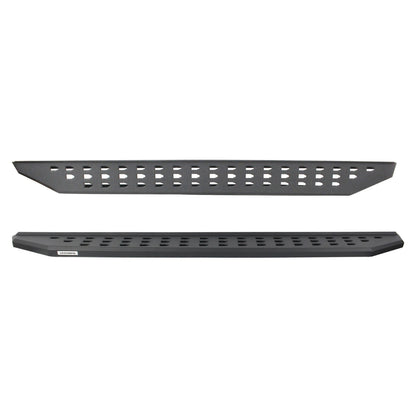 RB20 Running Boards With Mounting Brackets Textured Black 2021-2025 Ford Bronco Go Rhino