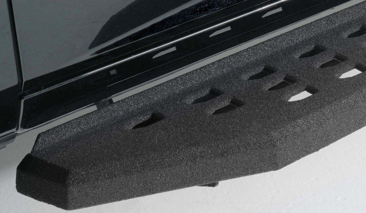 RB20 Running Boards With Mounting Brackets Protective Bedliner Coating 2021-2025 Ford Bronco 2 Door Go Rhino