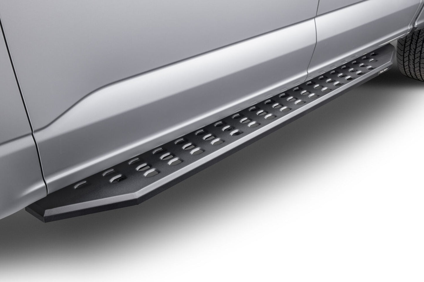 RB20 Running Boards With Mounting Brackets Textured Black 2015-2026 Ford F-150/ F-250/F-350 Go Rhino