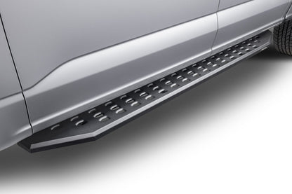 RB20 Running Boards With Mounting Brackets Textured Black 2015-2026 Ford F-150/ F-250/F-350 Go Rhino