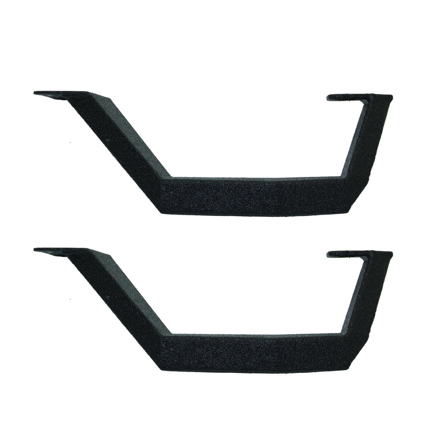 Drop Steps for RB Series Running Boards RB10/RB20/RB30, One Pair Protective Bedliner Coating 1999-2024 Ford F-250/F-350 2005-2026 Toyota Tacoma 2007-2024 Toyota Tundra 2007-2026 Jeep Wrangler Go Rhino