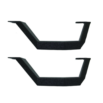 Drop Steps for RB Series Running Boards RB10/RB20/RB30, One Pair Protective Bedliner Coating 1999-2024 Ford F-250/F-350 2005-2026 Toyota Tacoma 2007-2024 Toyota Tundra 2007-2026 Jeep Wrangler Go Rhino