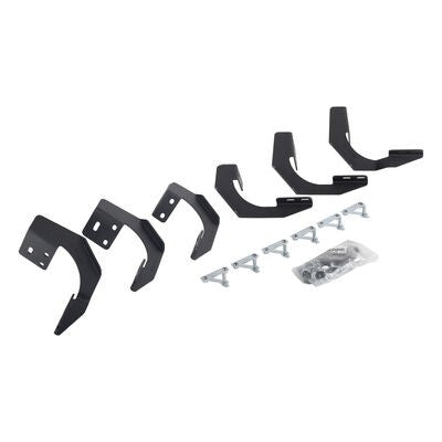 RB10/RB20 Running Boards Mounting Brackets Only Textured Black 2015-2018 Ram 1500 Go Rhino