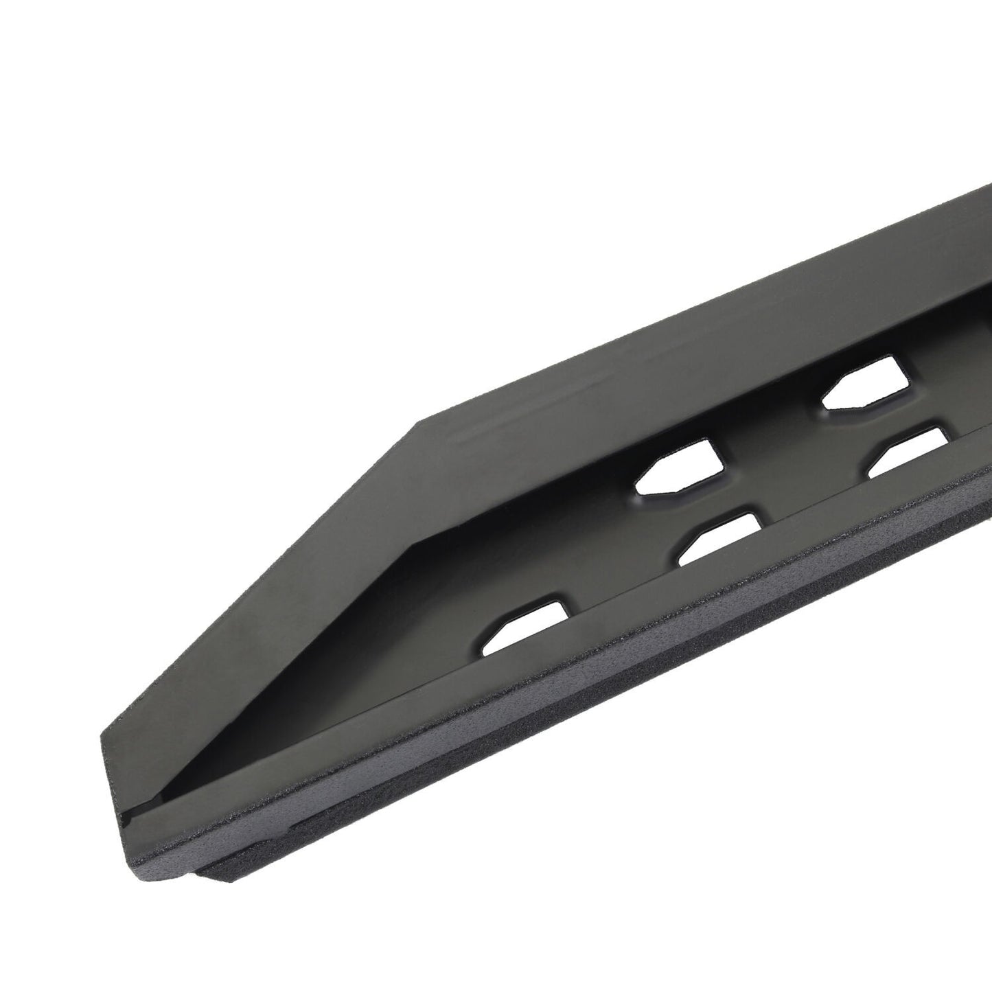 RB10 Slim Line Running Boards With Mounting Brackets Protective Bedliner Coating 2015-2018 Ram 1500 Go Rhino