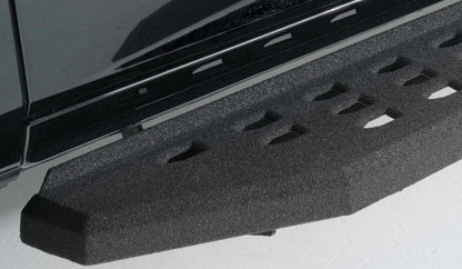 RB20 Running Boards With Mounting Brackets Protective Bedliner Coating 2015-2018 Ram 1500 Go Rhino