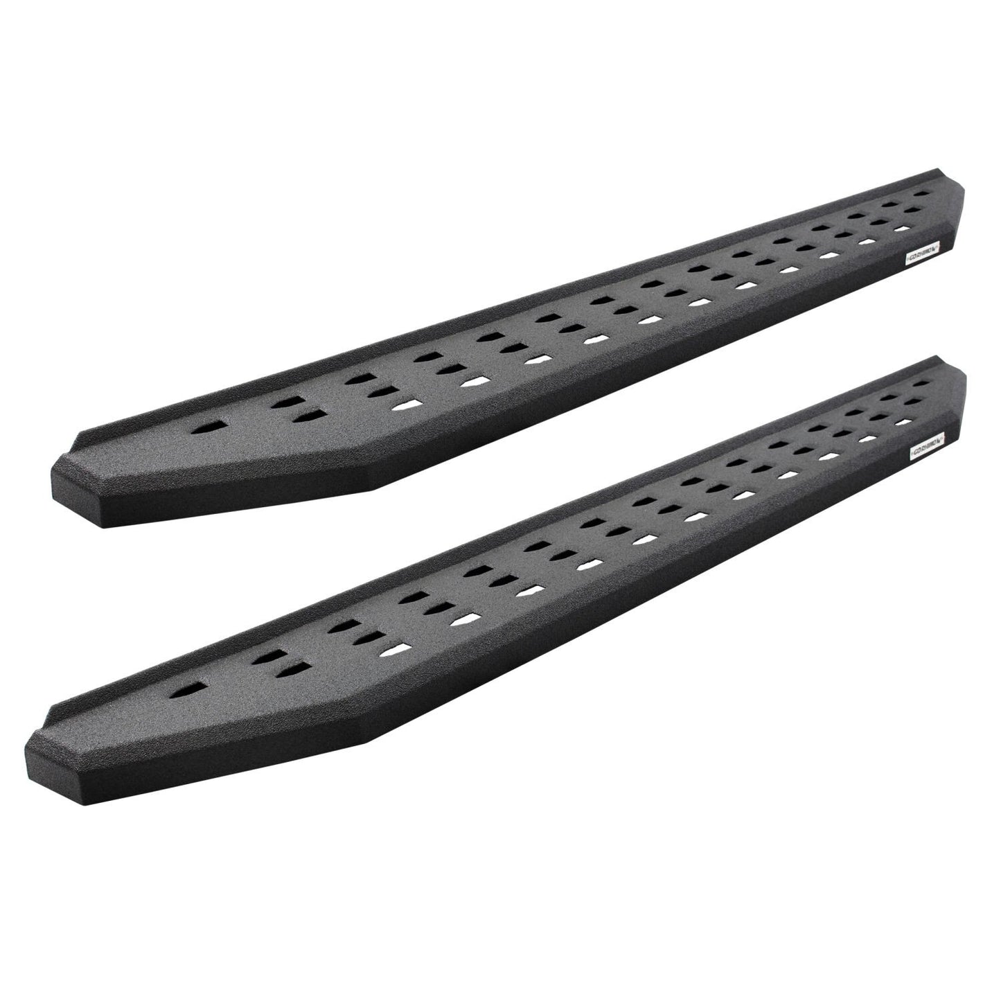 RB20 Running Boards With Mounting Brackets Protective Bedliner Coating 2019-2026 Ram 1500 Go Rhino