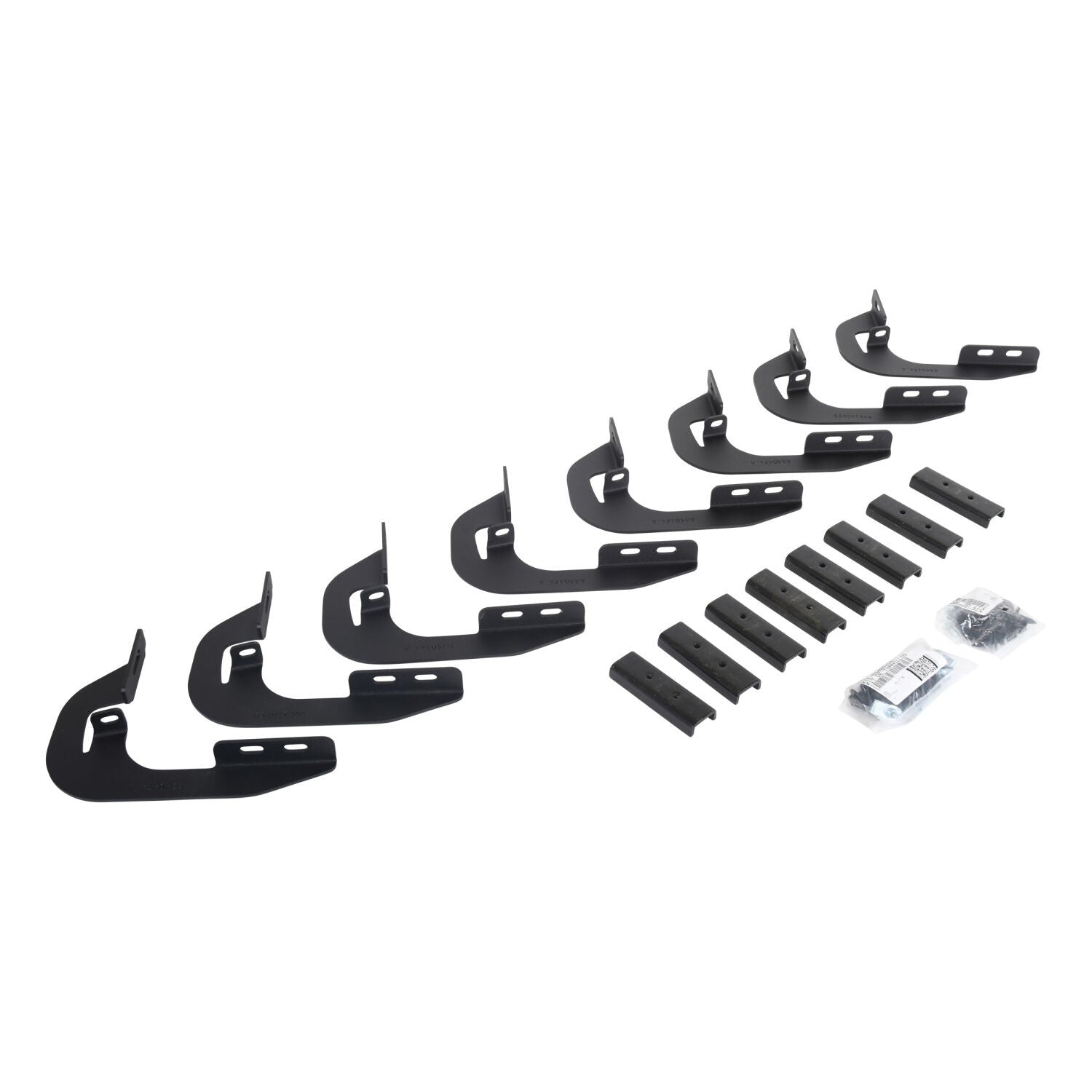 V Series V3, RB30 and RB Slim Side Steps Mounting Brackets Only Textured Black 2014-2024 Toyota 4Runner Go Rhino