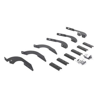 RB10/RB20 Running Boards Mounting Brackets Only Textured Black 2005-2023 Toyota Tacoma Go Rhino