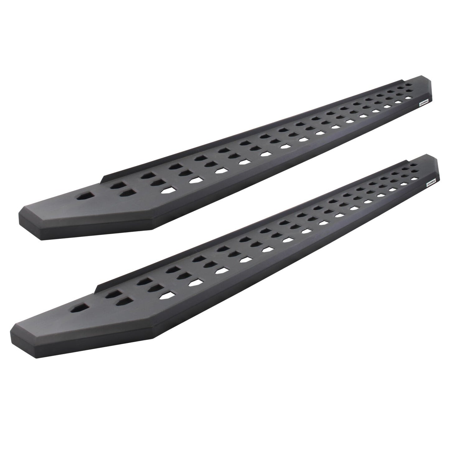 RB20 Running Boards Complete Kit Textured Black: RB20 Running board + Brackets Protective Bedliner coating 2023-2026 Toyota Sequoia Go Rhino