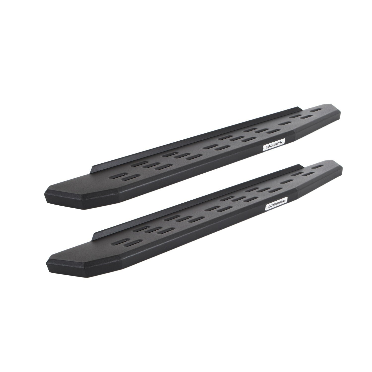 RB30 Running Boards Boards Only Textured Black 2007-2025 Jeep WranglerJK/JL 2017-2025 Ford F-250/F-350 Go Rhino