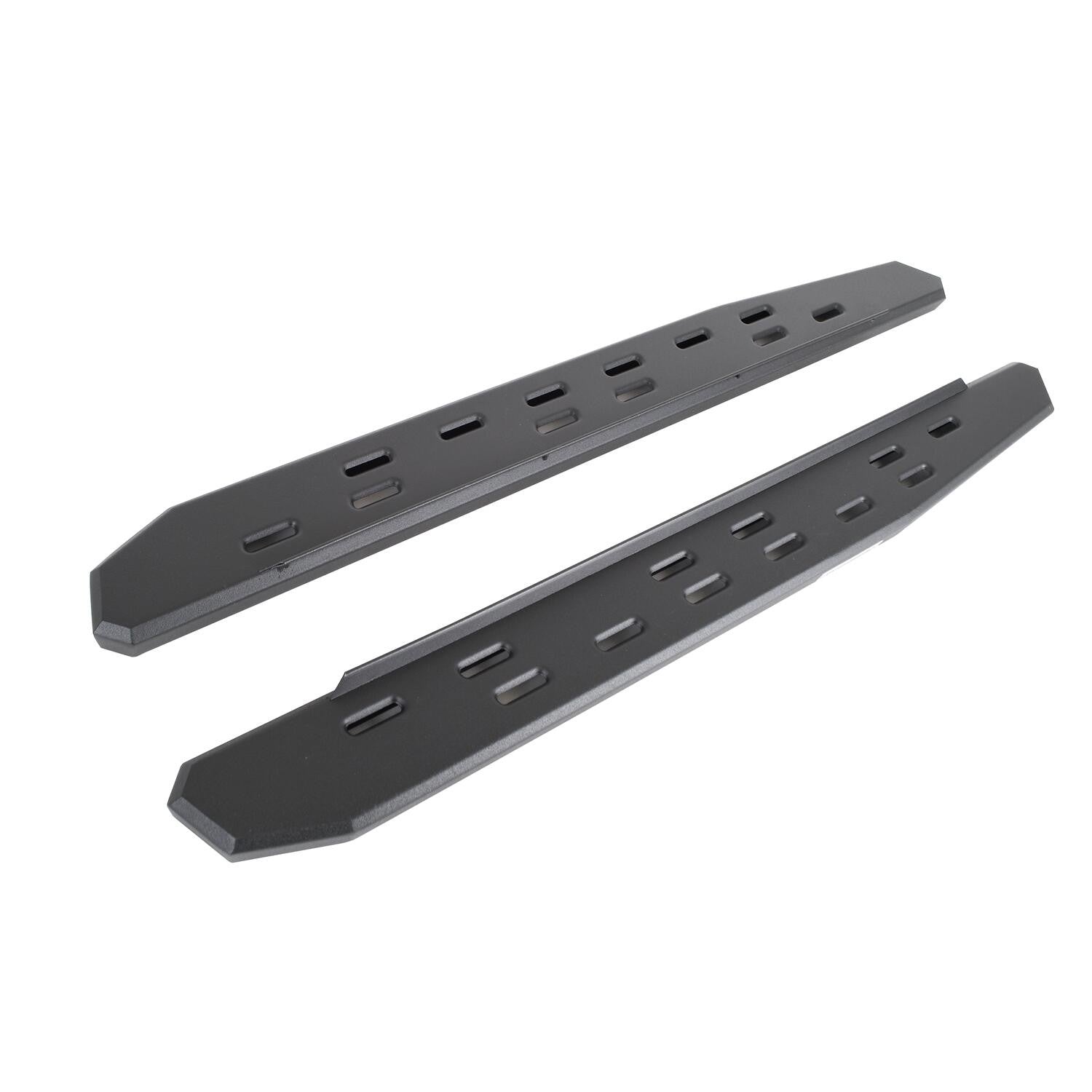 RB30 Slim Line Running Boards Boards Only Textured Black 2007-2025 Jeep WranglerJK/JL 2017-2025 Ford F-250/F-350 Go Rhino