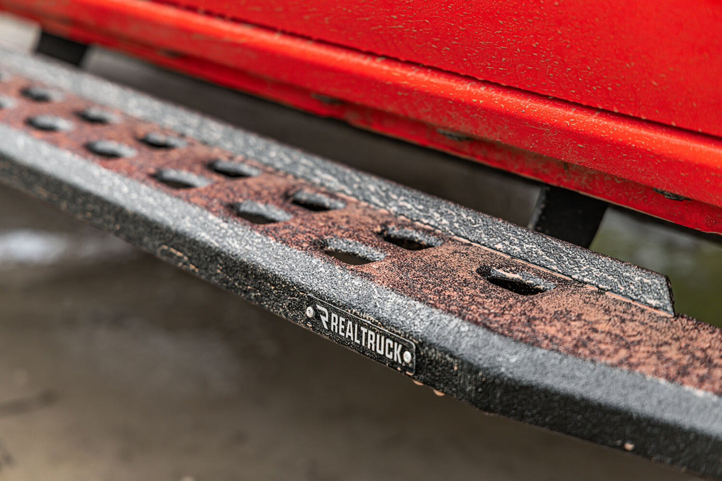 RB30 Slim Line Running Boards W/Bracket Kit Bedliner 2024-2026 Toyota Tacoma Go Rhino