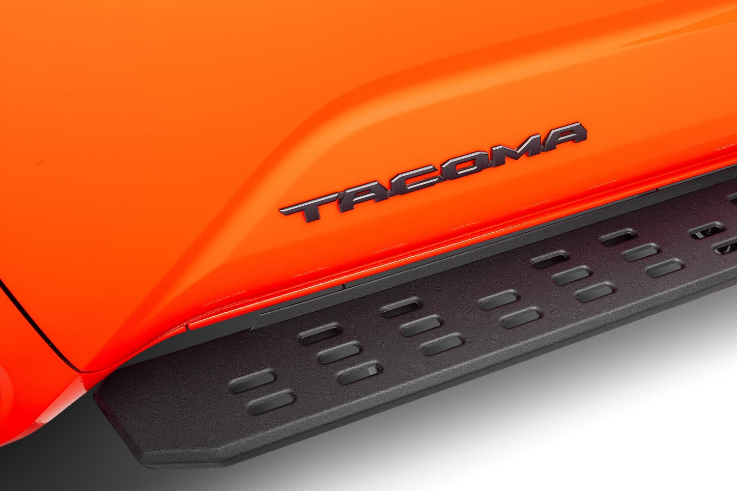 RB30 Running Boards W/Mounting Bracket Kit Textured Black 2024-2025 Toyota Tacoma Go Rhino