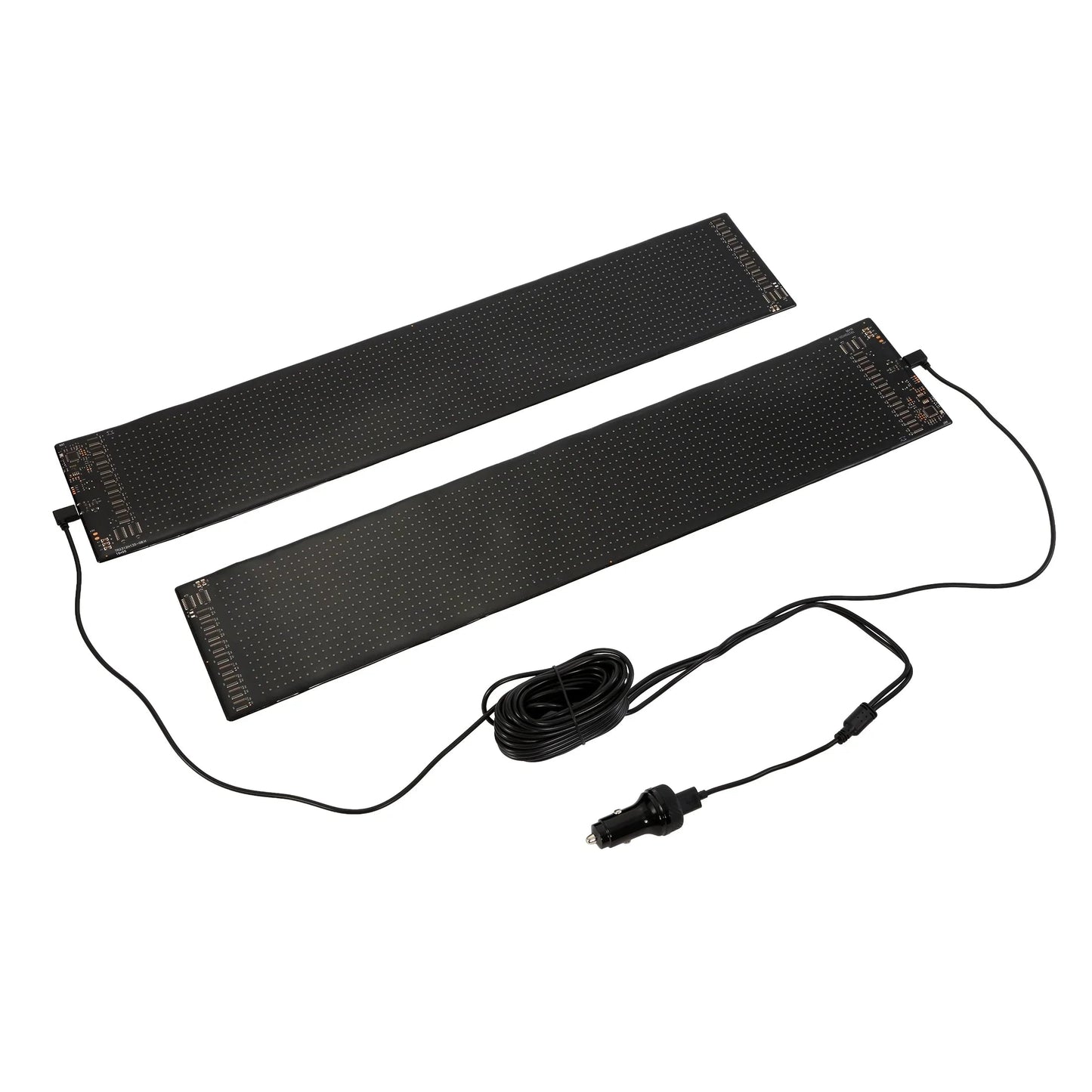 🆕Two-Pack Devil's Eye Atmosphere Light Flexible Programmable USB APP Control Car LED Screen 23.42x4.72in for Windshield Decoration