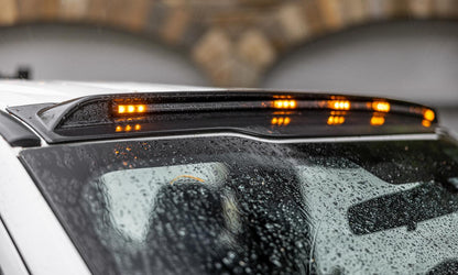 AeroCab Marker Light with five amber LED for 2016-2023 Toyota Tacoma Black AVS