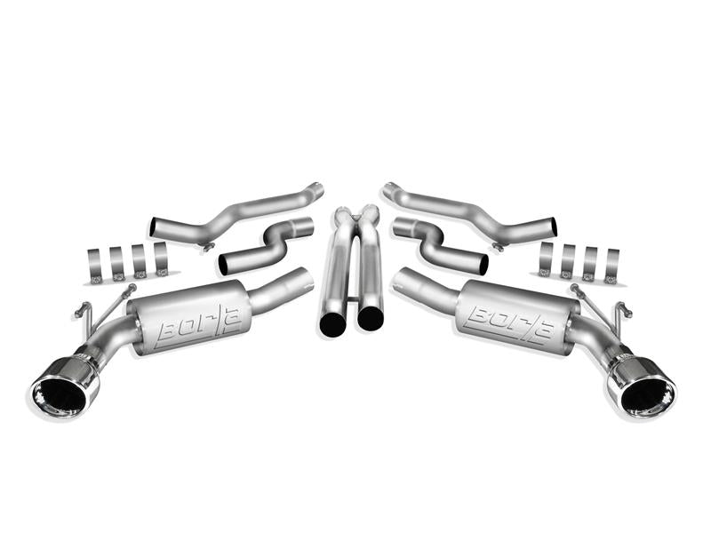 Borla 10-13 Chevy Camaro SS 6.2L 8cyl Aggressive Catback Exhaust
