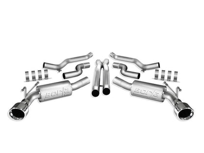Borla 10-13 Chevy Camaro SS 6.2L 8cyl Aggressive Catback Exhaust