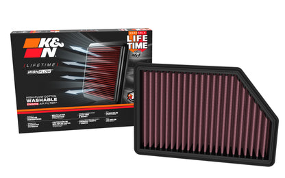 K&N 2020 Chevrolet Silverado 2500/3500 6.6L Diesel Drop In Replacement Air Filter