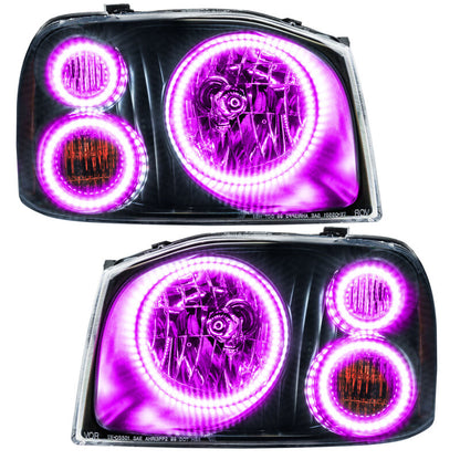 Oracle 01-04 Nissan Frontier SMD HL - Triple Halo - ColorSHIFT w/o Controller
