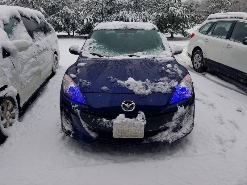 Oracle Mazda 3 10-12 Halo Kit - ColorSHIFT w/o Controller