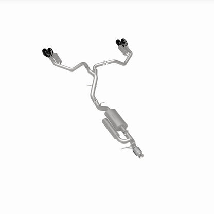 MagnaFlow 2021 Chevrolet Tahoe V8 5.3L Street Series Cat-Back Exhaust - Black Chrome Tips