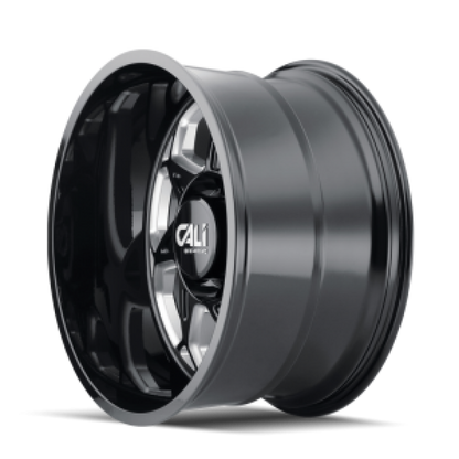 Cali Off-Road 9111 Sevenfold 20x12 / 6x135 BP / -51mm Offset / 87.1mm Hub Gloss Black Milled Wheel