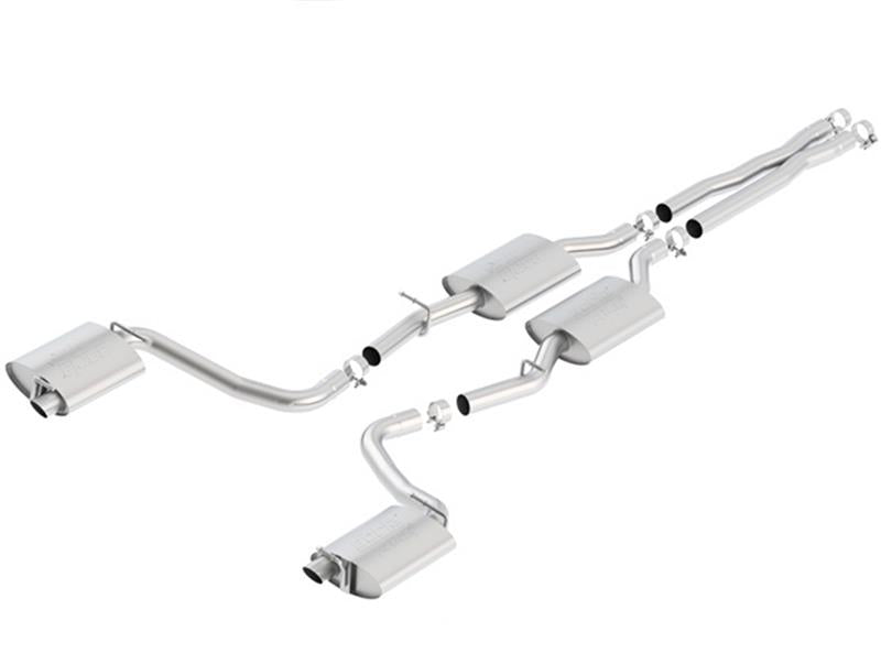 Borla 15-16 Dodge Charger R/T 5.7L No Tip Use Factory Valence Single Split Rear Exit ATAK Exhaust