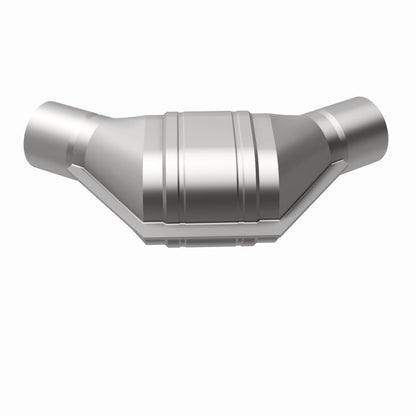 MagnaFlow Universal Catalytic Converter 2.25 Angled In/Out Front CA
