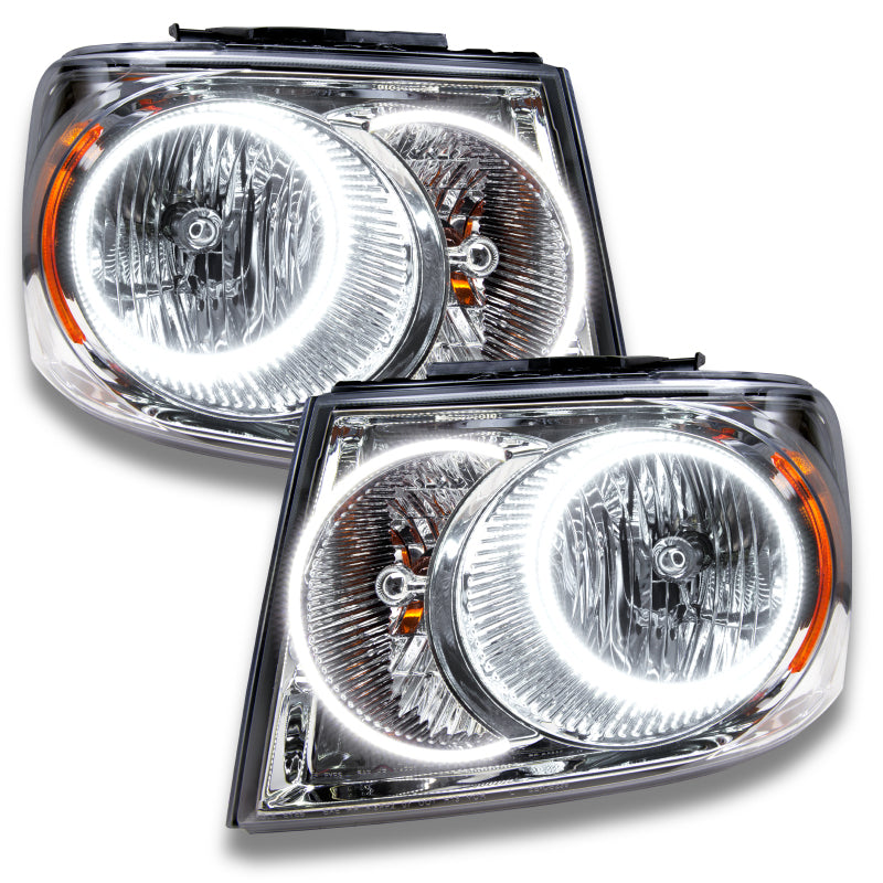 Oracle 07-09 Dodge Durango SMD HL - Chrome - ColorSHIFT w/ Simple Controller