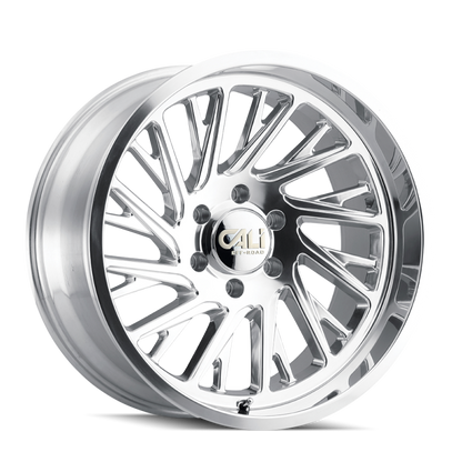 Cali Off-Road 9114 Purge 20x12 / 8x170 BP / -51mm Offset / 125.2mm Hub Polished Wheel