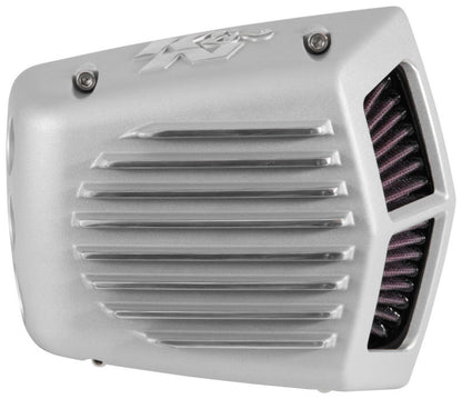K&N Street Metal Intake System 08-16 Harley-Davidson Shaker Silver H/D Touring Models