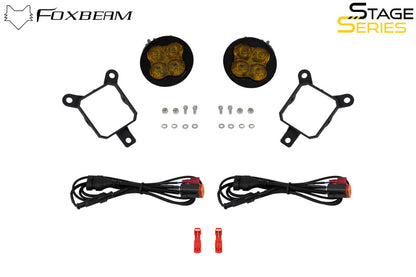 Diode Dynamics 22-24 Subaru Forester/Crosstrek SS3 Type Y Fog Light Bracket Kit